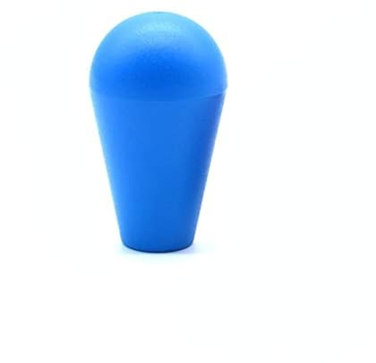 Arcity Arkad joystick fladdermus oval topphandtag knopp amerikansk typ ersättning blå för Zippy SANWA SEIMITSU Arcade1up Fight Stick maskinkonsol skåp nytt