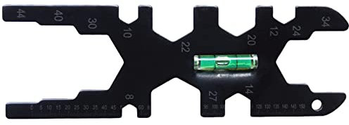 Young Wolf Clé de plomberie multifonction en acier, robinet de tuyau d'eau bassin, tuyau de vidange de salle de bain, installation et retrait de la clé de niveau