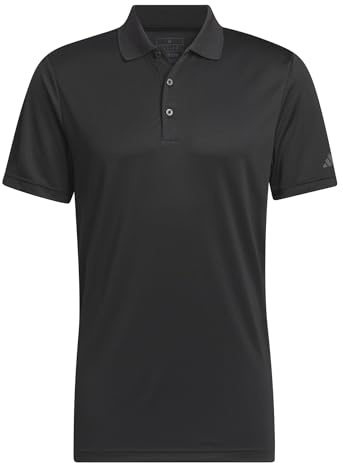 adidas Herren Core Performance Primegreen Polo Shirt, Black, M