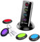Localisateur de Clés, Détecteur d'objets Anti-Perte, Recherche de Téléphone à Distance, 80db Sans Fil RF Traqueur de Portefeuilles avec 4 Récepteurs/1 Émetteur/LED, Item Finder Key Locator pour Jouets