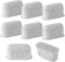 Charcoal Water Filter, 8 Pcs Coffee Machine Accessories, Coffee Machine Filter Replacement, Carbon Water Filter for Clean and Fresh Taste