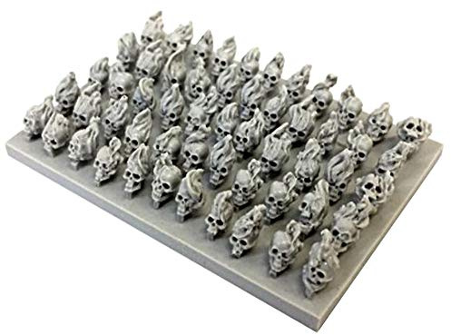 Green Stuff World - Resin Burning Skulls