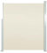 vidaXL Seitenmarkise 140x300cm Creme Sichtschutz Windschutz Sonnenschutz