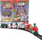 Toyland® 16 Piece Elf Express Christmas Train Set With Lights & Sound Featuring Moving Carriages - 3 Differet Layouts