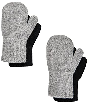 Celavi Unisex Kinder Magic Mittens F ustlinge, Grau, 1 EU