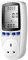 Power Meter Plug Energy Monitor Watt Meter Backlight Large LCD Display UK Plug with 7 Modes Electricity Usage Monitor Consumption KWH Amp Volt Meter Outlet