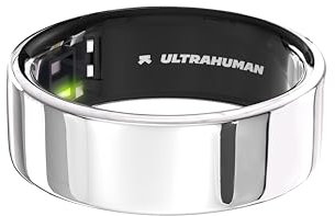 ULTRAHUMAN Ring AIR – Sleep and Fitness Tracker, Smart Ring for Men and Women, No app fee for standard features, Up to 6 days battery life (Size 11)
