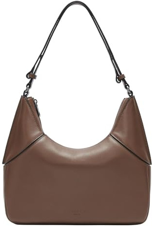 LIEBESKIND BERLIN Leder Schultertasche Lilly Hobo Bag Russet braun