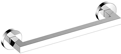KEUCO Edition 90 Haltegriff 36 cm, Metall verchromt, belastbar bis 115 kg, Made in Germany, für leichten Einstieg und stabilen Halt in Badewanne und Dusche