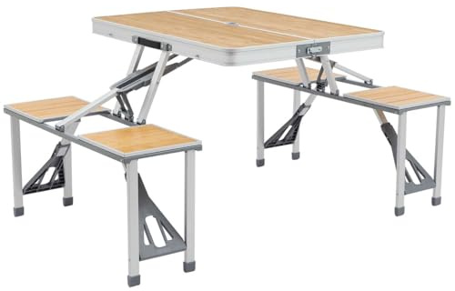 Bo-Camp - Picknick-Tisch - Bambus - faltbar