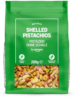 by Amazon Pistachos sin cáscara, 200 g