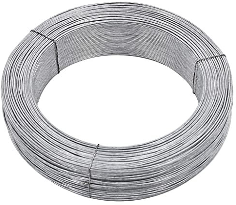 ZEYUAN Filo per Recinzioni 250 m 2,5 mm in Acciaio,per Legatura Giardino,Filo Tensione Recinzione,Fai da te-144484