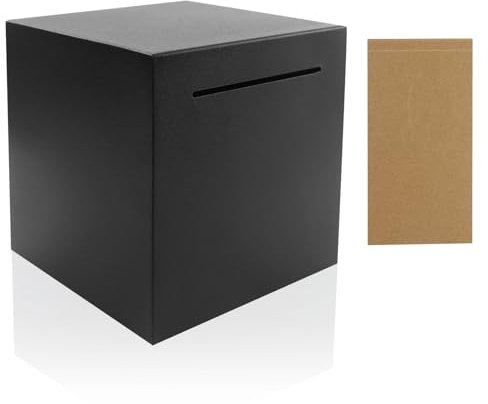 Salvadanaio Non aprire, per adulti (12 cm), con 1 libro di pianificazione