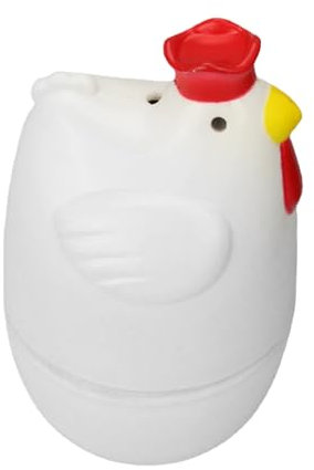 Cuiseur à œufs pour micro-ondes – Cuiseur à œufs au micro-ondes | Cuiseur à vapeur anti-adhésif en forme de poulet pour petit-déjeuner, omelette, bacon, pommes de terre, friteuse de cuisine