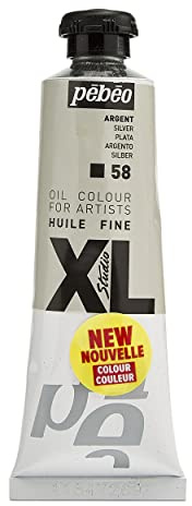 Peinture huile fine Studio XL - 37 ml - 58 Argent