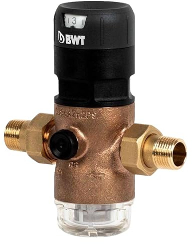 BWT Réducteur De Pression avec Filtre 160 µm - Réducteur De Pression d'eau D1 3/4