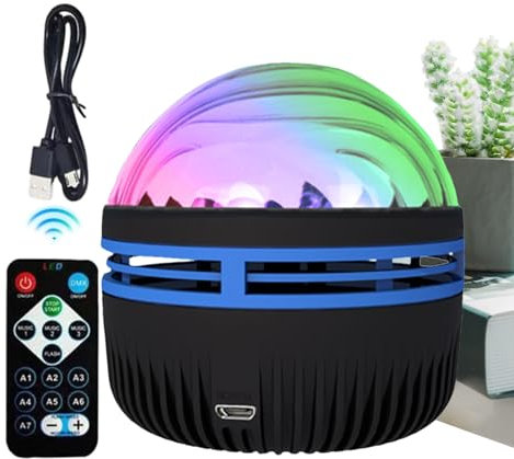 Proiettore Stelle Soffitto - AUR-Ora Boreale | LED Lampada Con Telecomando | Gala-ssia e Cielo Stellare