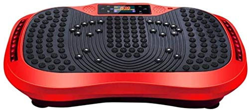Piastra Vibrante Dimagrante Strumento oscillante per Massaggio Dimagrante con Istruttore Vibrante oscillante con Musica Bluetooth e Telecomando 5 pr