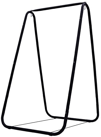 Support de balançoire pour intérieur et extérieur, support de chaise hamac en forme de A, convient à la plupart des chaises suspendues, 100 kg, robuste pour cour, patio, porche, arrière-cour