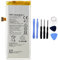 Generico Batería de alta capacidad 2200 mAh compatible con Huawei P8 Lite HB3742A0EZC + con kit de herramientas incluido