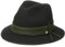 Lodenhut Manufaktur Steiermark Premium Wollhut Wollfilzhut Filzhut Trachtenhut Wanderhut (60 cm - schwarz)