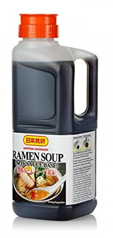 Bouillon Base Sauce Soja Concentré pour Ramen 2kg/Bouteille - Lot de 1, 2 et 3 Bouteilles - Livraison Gratuite France - Expédition depuis France par la sté Bo Time (1)
