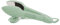 Nori Press Travel Steam Iron with Optional Steam Function, No Ironing Board Required, Easy Operation with 6 Fabric Settings, Wrinkle Remover, Green