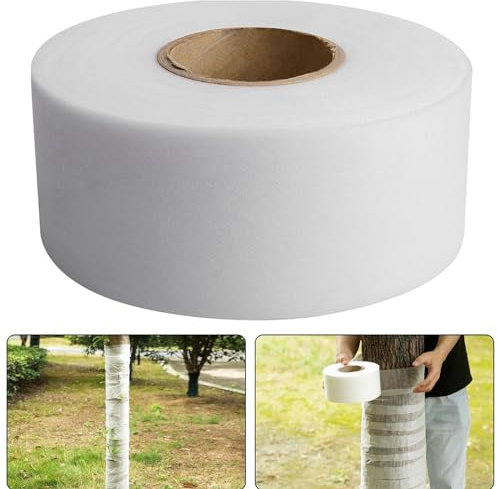 Enveloppes de protection d'arbre, 35/100 m de protection de tronc d'arbre d'hiver, tissu non tissé, bandage antigel réutilisable, enveloppe d'arbre pour garder les plantes au chaud, enveloppe d S