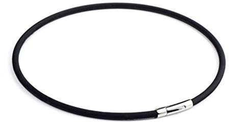 Lola & Gala Lederkette für Damen und Herren | Echtes Glattleder | Lederband mit Verschluss aus Edelstahl, Einfache und Sichere Befestigung aus Edelstahl | Schwarze Kordel von 3 mm für Anhänger…