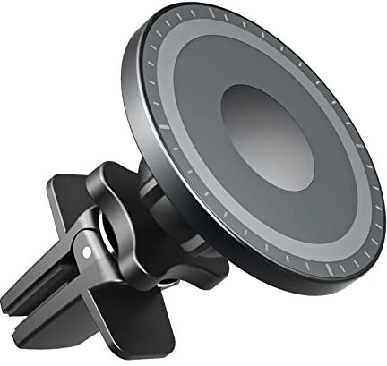 UIBI Handyhalterung Auto Magnet Lüftung【20*N55 Starker Magnete】 Kompatibel mit Magsafe Autohalterung, Universale Magnet Autohalterung Handy, kfz Handyhalterung Magnet für iPhone 16/15/14/13/12 Pro Max