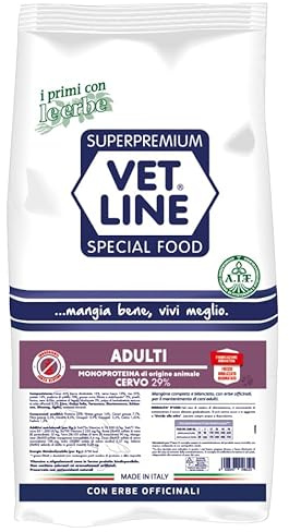 Vet Line Adulti monoproteico Cervo 26%