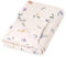 Julius Zöllner Jersey Decke ungefüttert aus 100% Baumwoll-Jersey | Gr. 70x100 cm | Made in Germany | OEKO-TEX® STANDARD 100 | Little Dinos