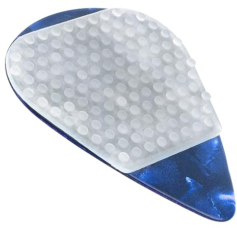32pcs Guitar Picks Grips, Large Silicone Soft Grips with 3 Guitar Picks