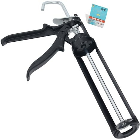 GEPCO Kartuschenpresse Silikonpistole Kartuschenpistole Silikonspritze Silikonpresse für Kartuschen 150-320ml