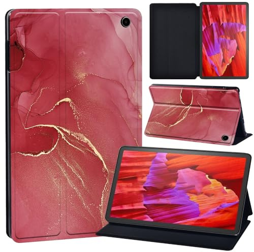 Smart Case Fits Amazon Fire Max 11 Tablet (13th Generation, 2023) 11, Folio Slim Stand Hard Back Shell Cover for Kindle Fire Max 11 Tablet (red)