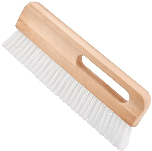VIVIIHOO Brocha para Empapelar Super Ancha 33 cm, Mango Ergonómico de Madera, Herramienta Profesional para Papel Pintado Vinílico, Fibra y Tradicional