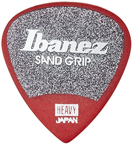 Ibanez PPA16HSG Sand Grip Picks 1,0 mm Red - Plektren Set