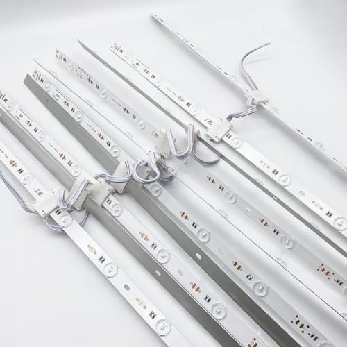 10PZ Moduli led 12V per insegne luminose o cartelloni 150w Barra led Silamp