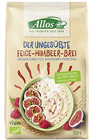 Allos - Der ungesüsste Feige-Himbeer-Brei - 0,5 kg - 6er Pack