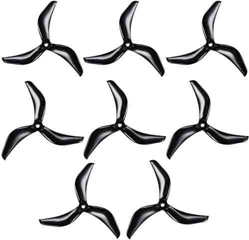 XYWHPGV RC Propeller 5043 5x4.3 Zoll CW CCW 3-Vane für FPV Frame Quadcopter Schwarz 4 Paar(cd7fc cd798 1b747 92a72 a5f65 d102c