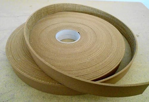 Liège toilé pour volant de scie à ruban largeur 50mm x épaisseur 4,5 mm (prix au mètre)