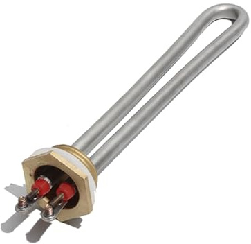 yaoqijie 1 tum/DN25 elektriskt värmeelement for pannvärmare/vattendispenser/vattenfontän värmerör 110V/220V 700W/1000W/1500W lasting(220V,700W 105mm 201SUS)