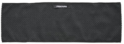 Fiskars dammvippa för krukväxter, Urban Plant Care, för skonsam rengöring av blad med mera, 18 x 55 cm, polyester/polyamid, svart, 1075318