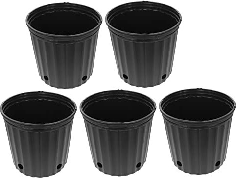 BESPORTBLE 5pezzi in Plastica Secchio Per Da Per Piantare Alberi Secchio Rotondo Capacità