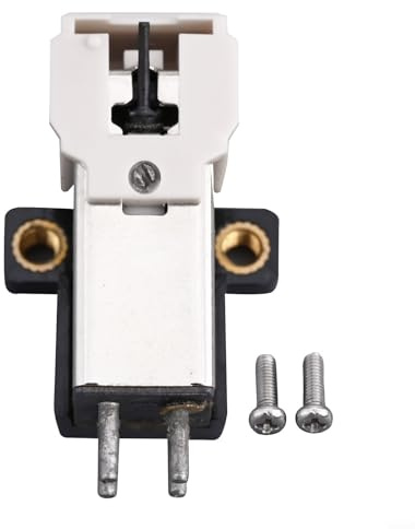 Helilyco AT3600L Replacement Stylus Cartridge for Audio-Technica and MM Turntables Black