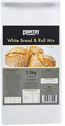 Country Range White Bread Roll Mix - 1x3.5kg