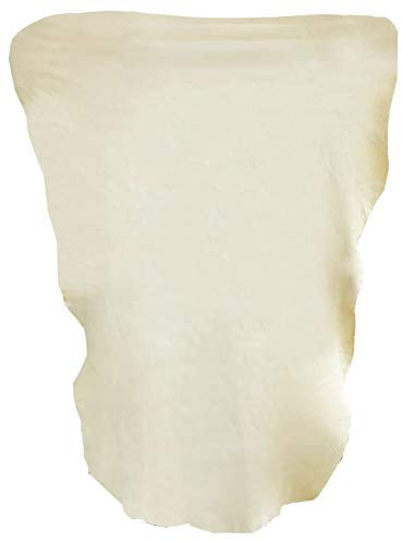 KAHEIGN Auto Naturleder Natur Chamois, 60 X 90 cm Auto Reinigungstuch Echtem Hirschleder Autoleder Handtuch Profileder Trockenleder für Haus und Auto