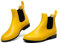 DREAM PAIRS Wellington Boots Women and Men Ankle Ladies Wellies Short Chelsea Booties Waterproof Rain Boots,SDRB2201W-E,Yellow,5 UK/38 (EUR)
