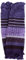 Invero, Merino Armstulpen Ruby Mehrfarbig, 100% Wolle (Lila)