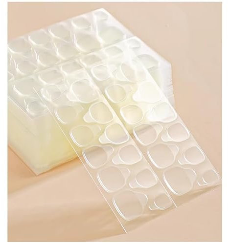 720 Stk Nagel Klebepads - 30 Blatt Klebepads Nägel Nagelkleber Pads | Transparent Nagelkleber Aufkleber | Für Nagelstudiozubehör, Maniküre